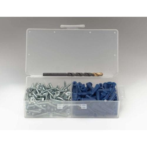 SDTP-AK3/16HW100 tp-ak3-16hw100-plastic-anchor-kit-with-hex-screws