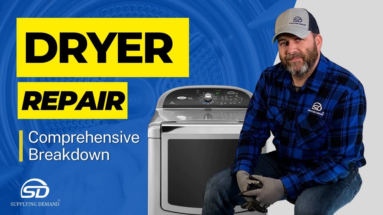 Whirlpool Clothes Dryer Comprehensive Disassembly and Repair | Appliance Model Number WED8900BC0