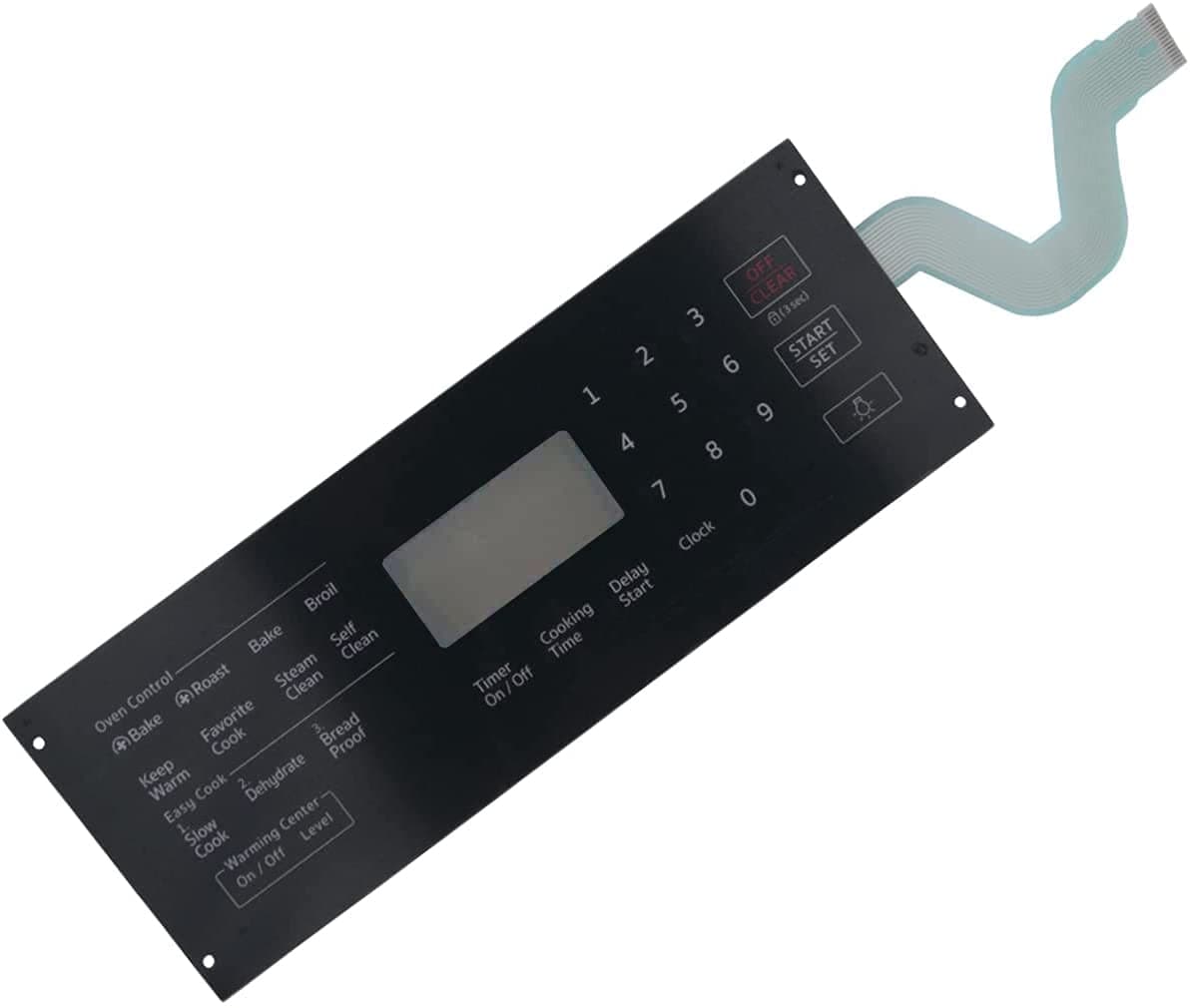 SDDG34-00030A dg34-00030a-4010969-electric-range-membrane-switch