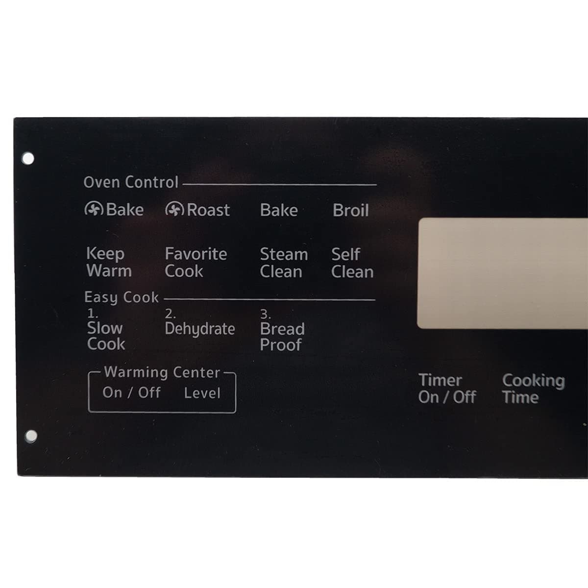SDDG34-00030A dg34-00030a-4010969-electric-range-membrane-switch view 41