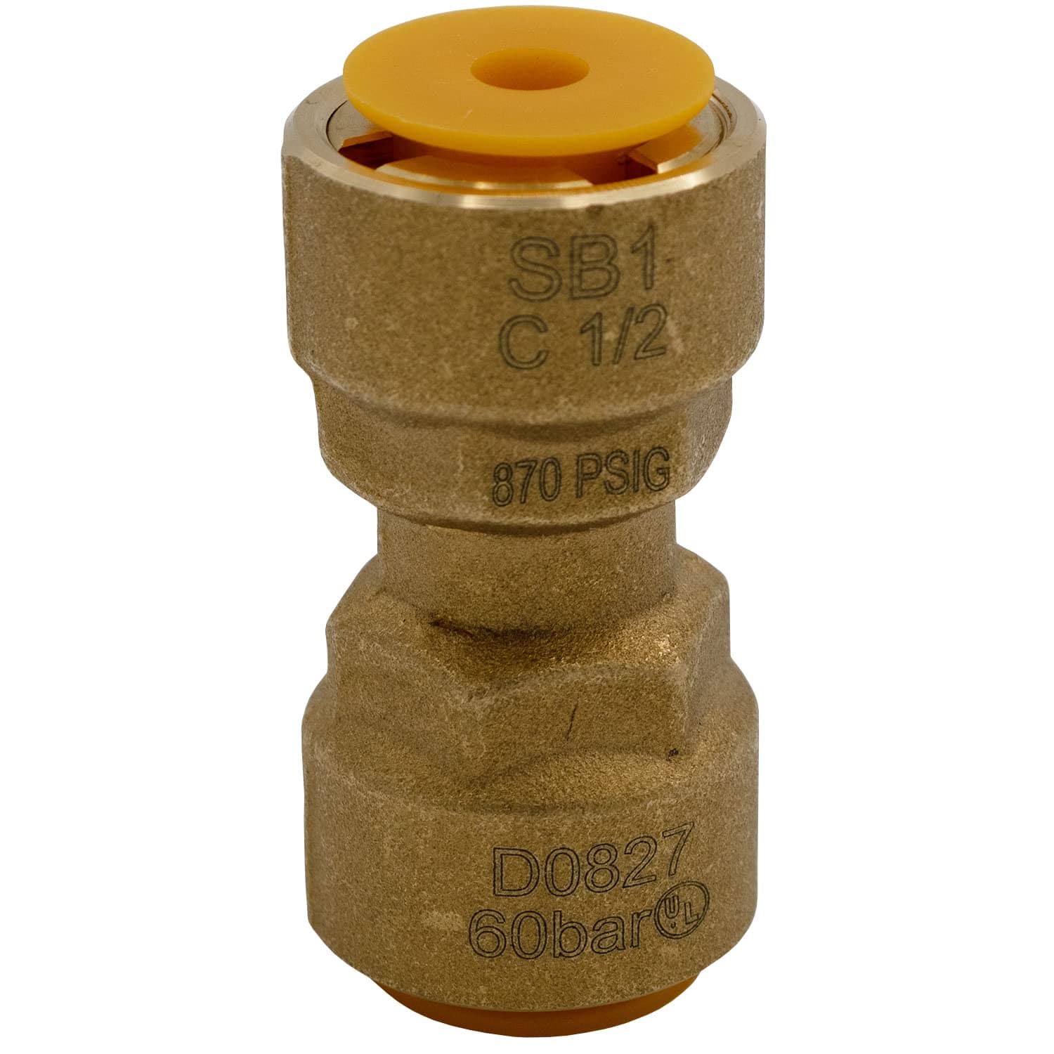 SDSBC12 sbc12-hvac-brass-coupler