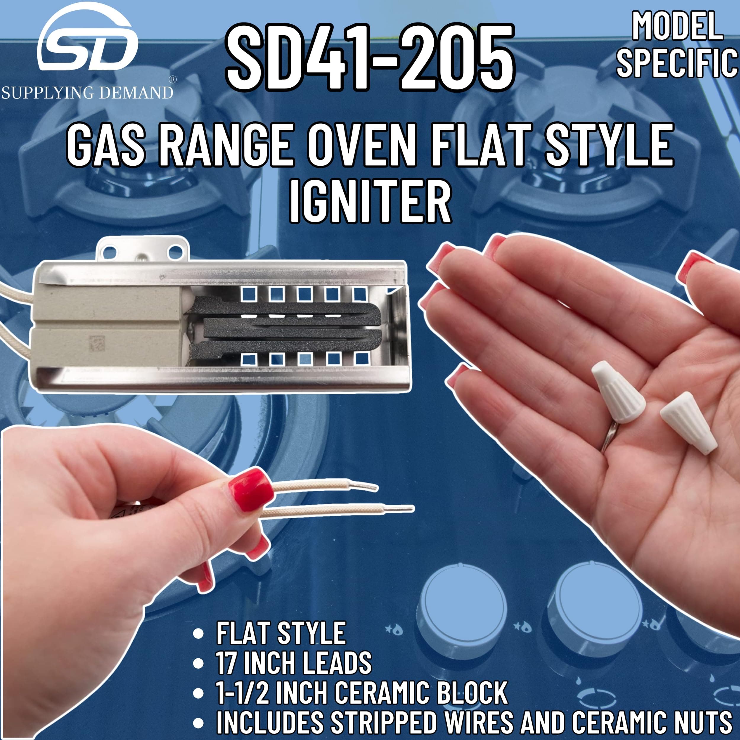 SD41-205 41-205-range-oven-igniter view 71